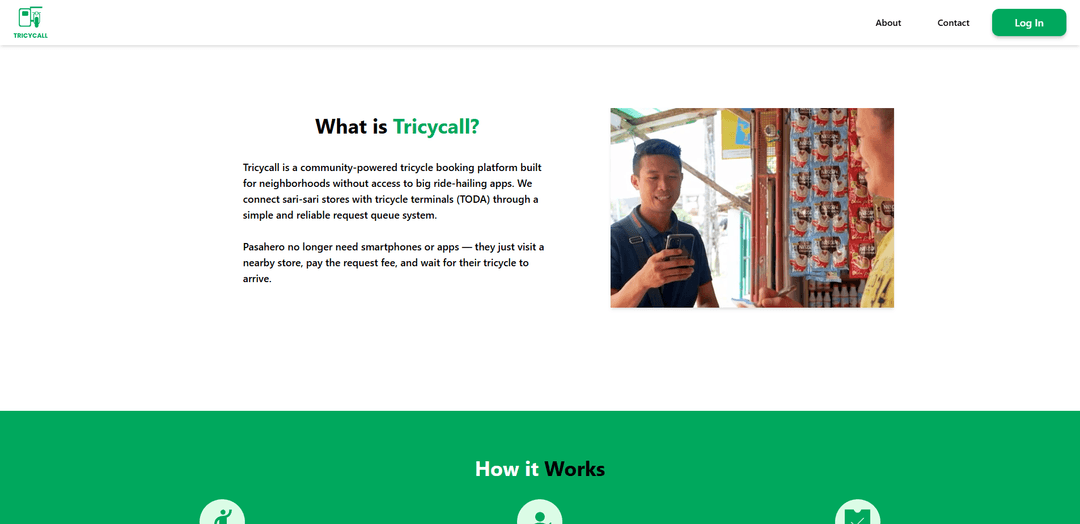 Tricycall Website